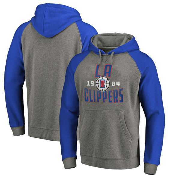 LA Clippers Fanatics Branded Ash Antique Stack Tri Blend Raglan Pullover Hoodie Fyun,We sell and wholesale LA Clippers Fanatics Branded Ash Antique Stack Tri Blend Raglan Pullover Hoodie Fyun on line form chian!
